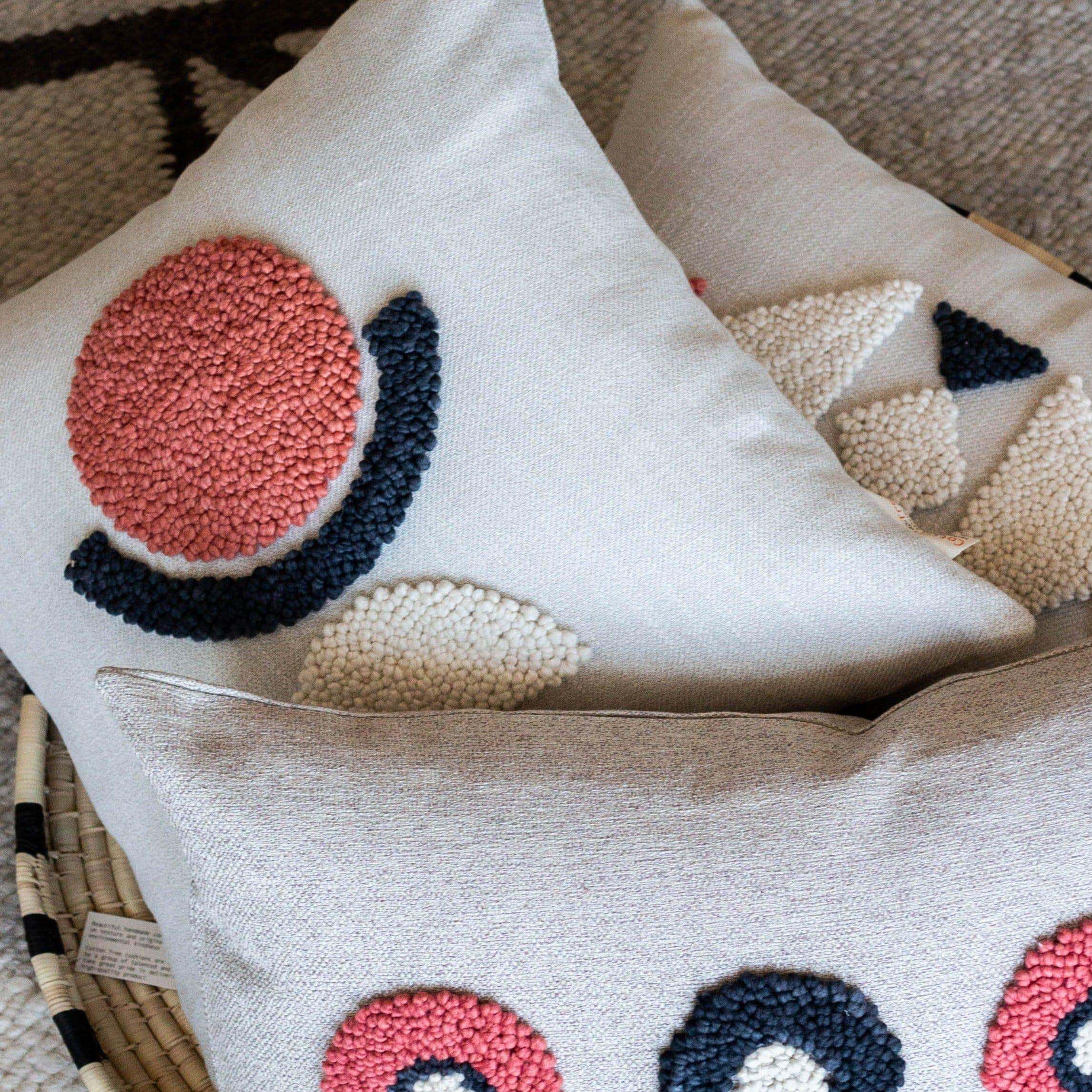 AfriScandi Sunrise Throw Pillow