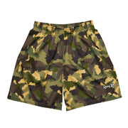 Official Dominican Camo Print — Forest — mesh shorts