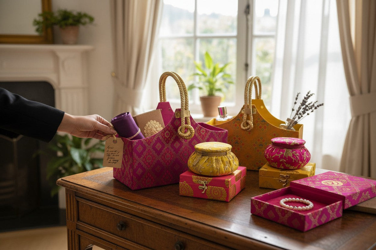 Foldable Gift Basket