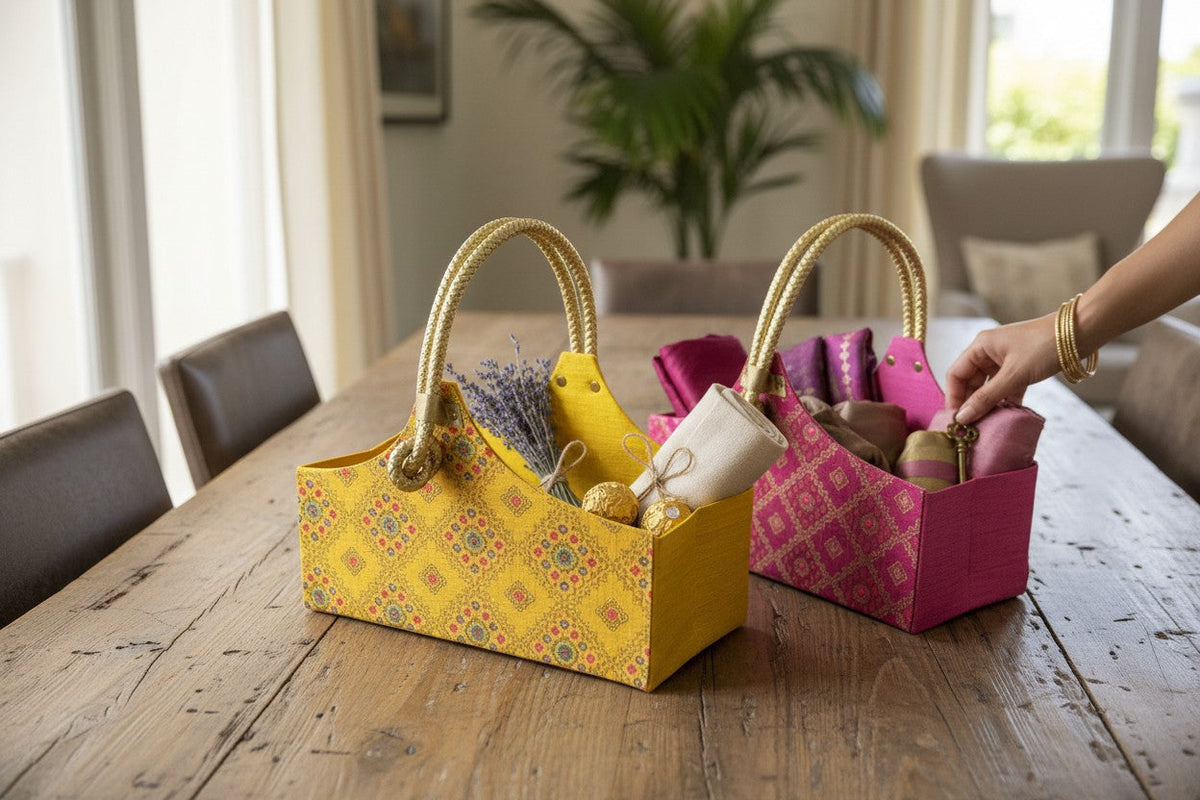 Foldable Gift Basket