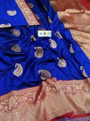 Banarasi Handloom Pure Katan Silk Saree