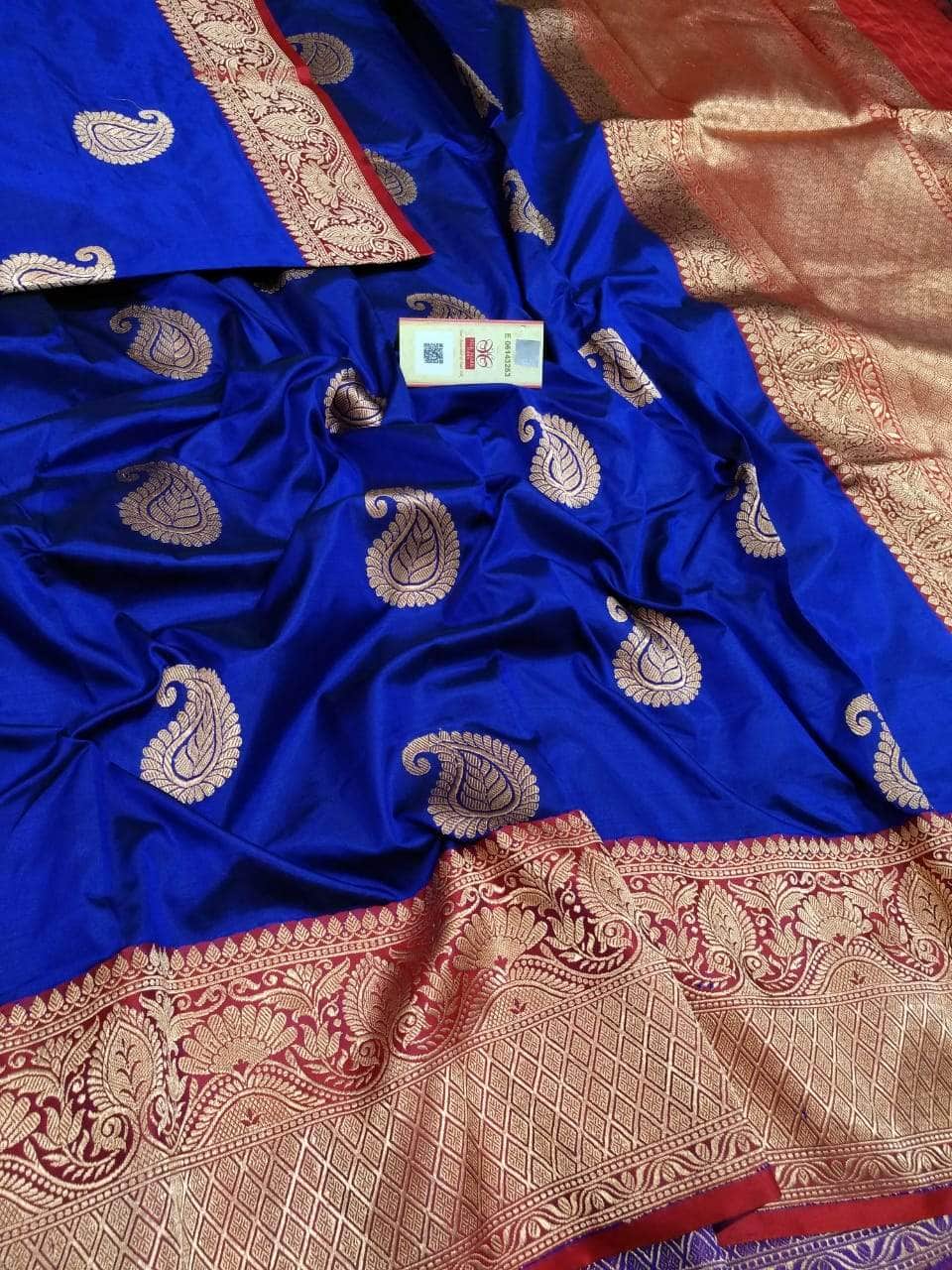 Banarasi Handloom Pure Katan Silk Saree