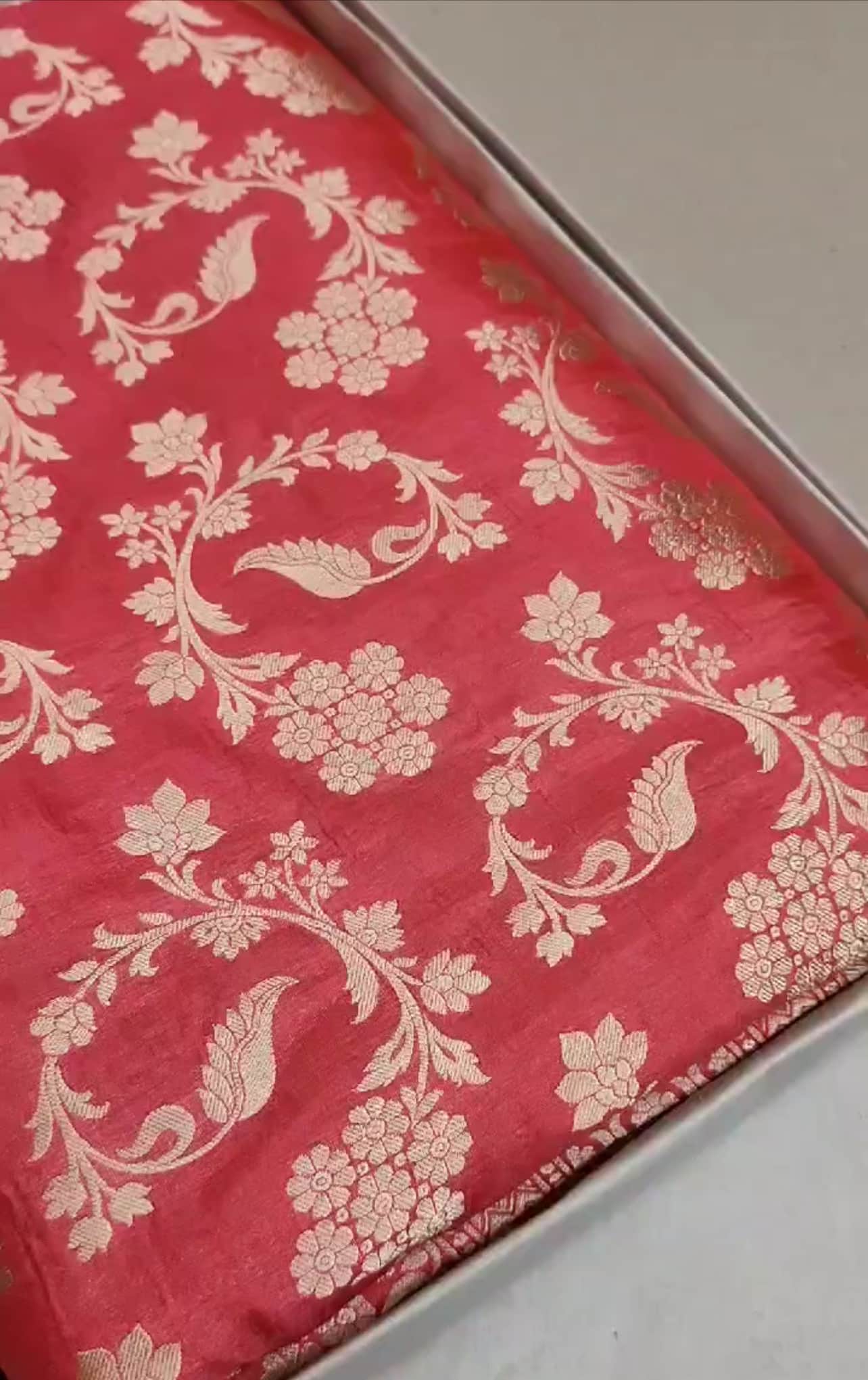 Banarasi Handwoven Pure Katan Silk Saree