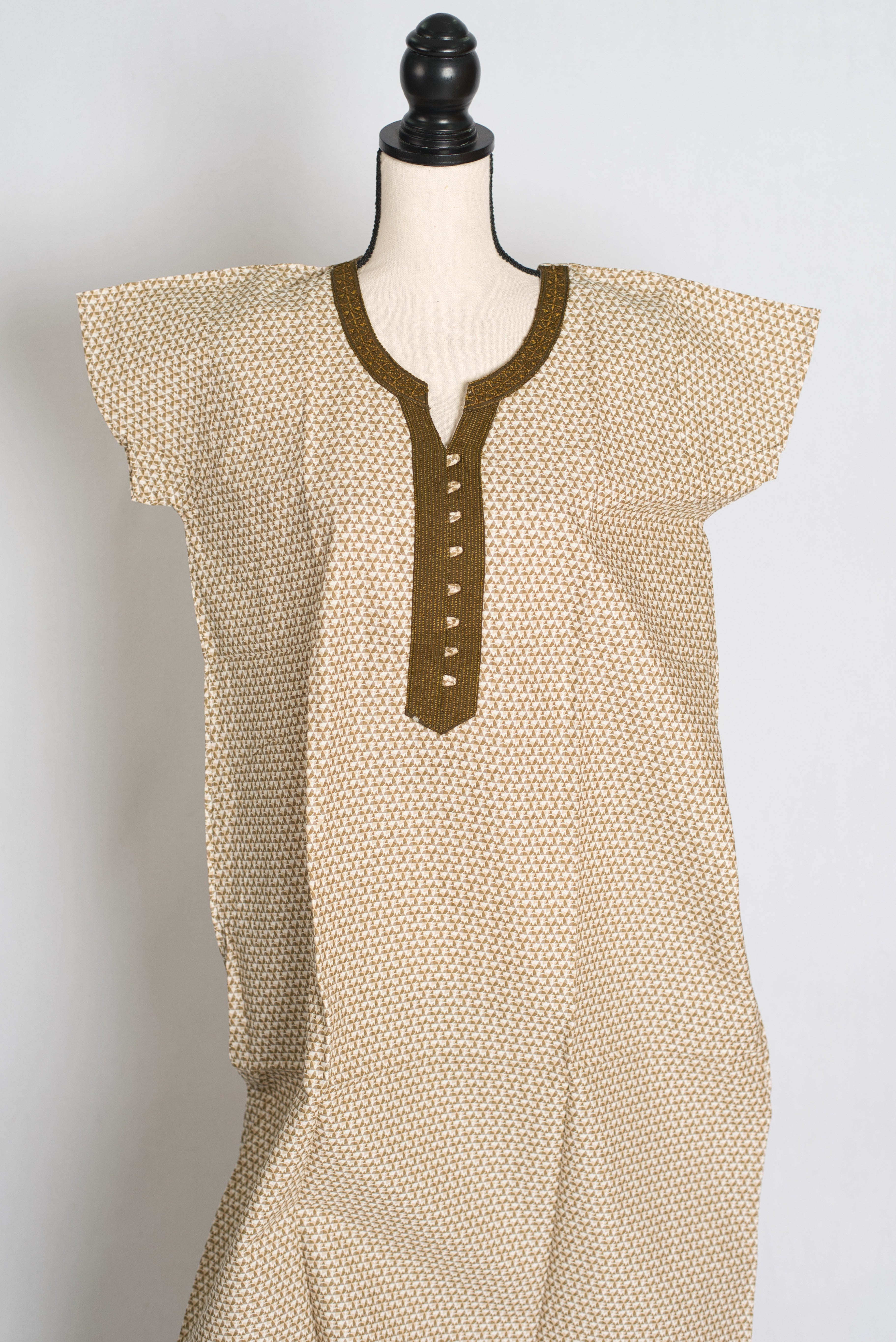 Printed Brown Pure Cotton Nightwear in Regular Size