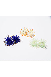 Beaded Sunburst Earring