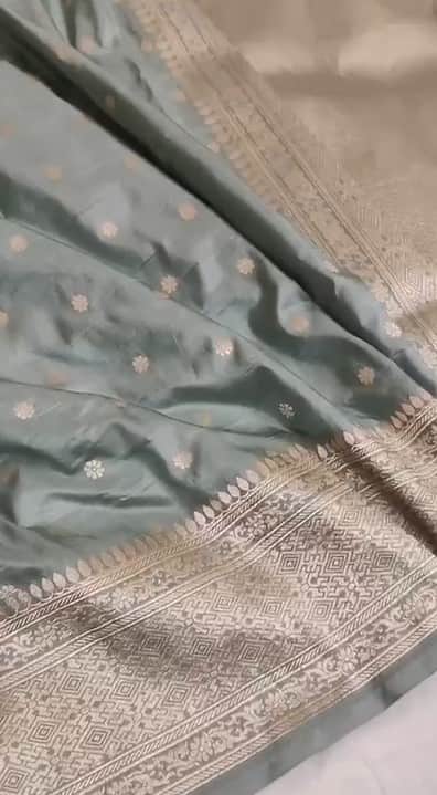 Beautiful Banarasi Handwoven Pure Katan Silk Handloom Saree