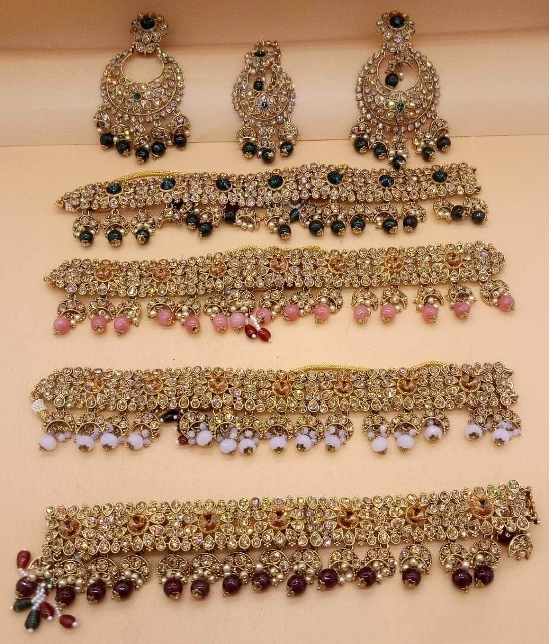 Beautiful Designer Heavy Choker Set