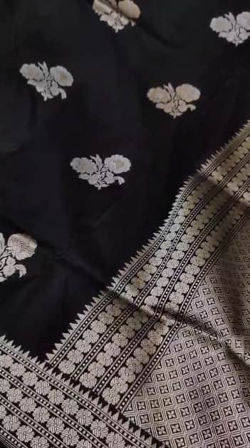 Beautiful Designer Katan Silk Banarasi Saree