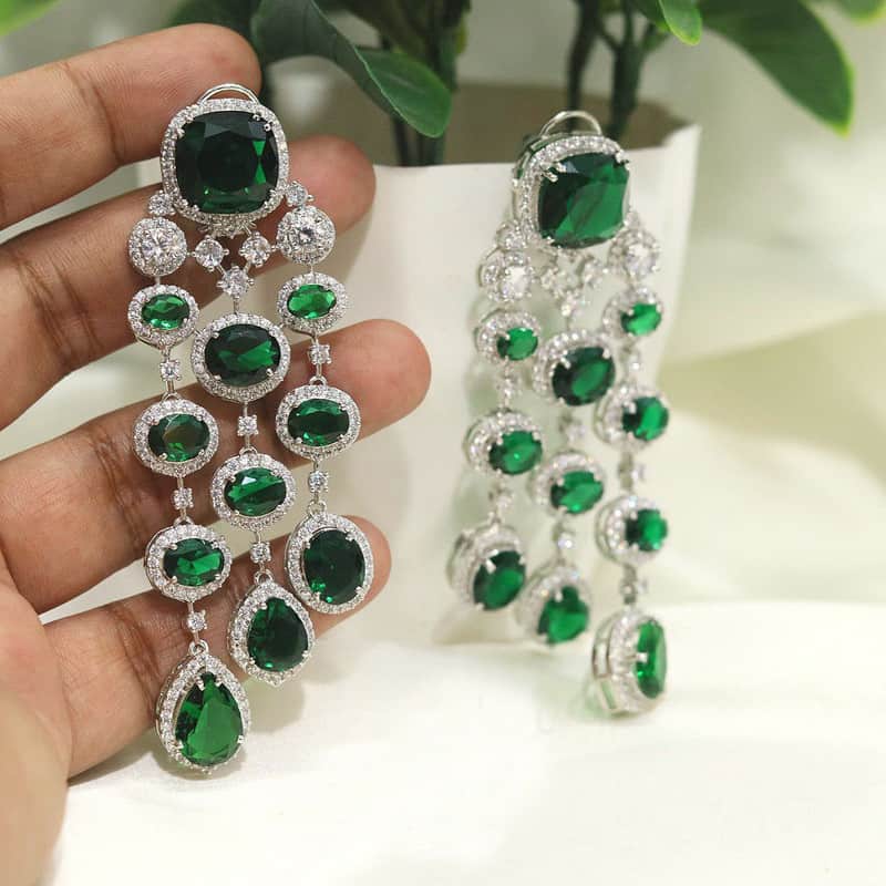 Beautiful Party Wear Chandelier Earrings For Women