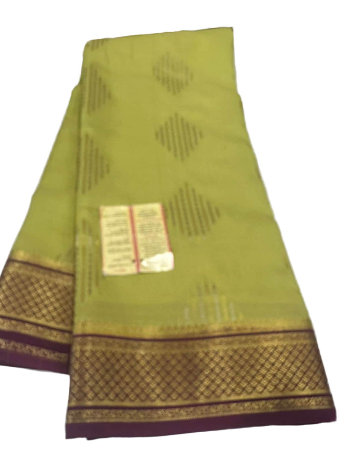 Beautiful Pure Mysoore Silk Indian Wedding Saree