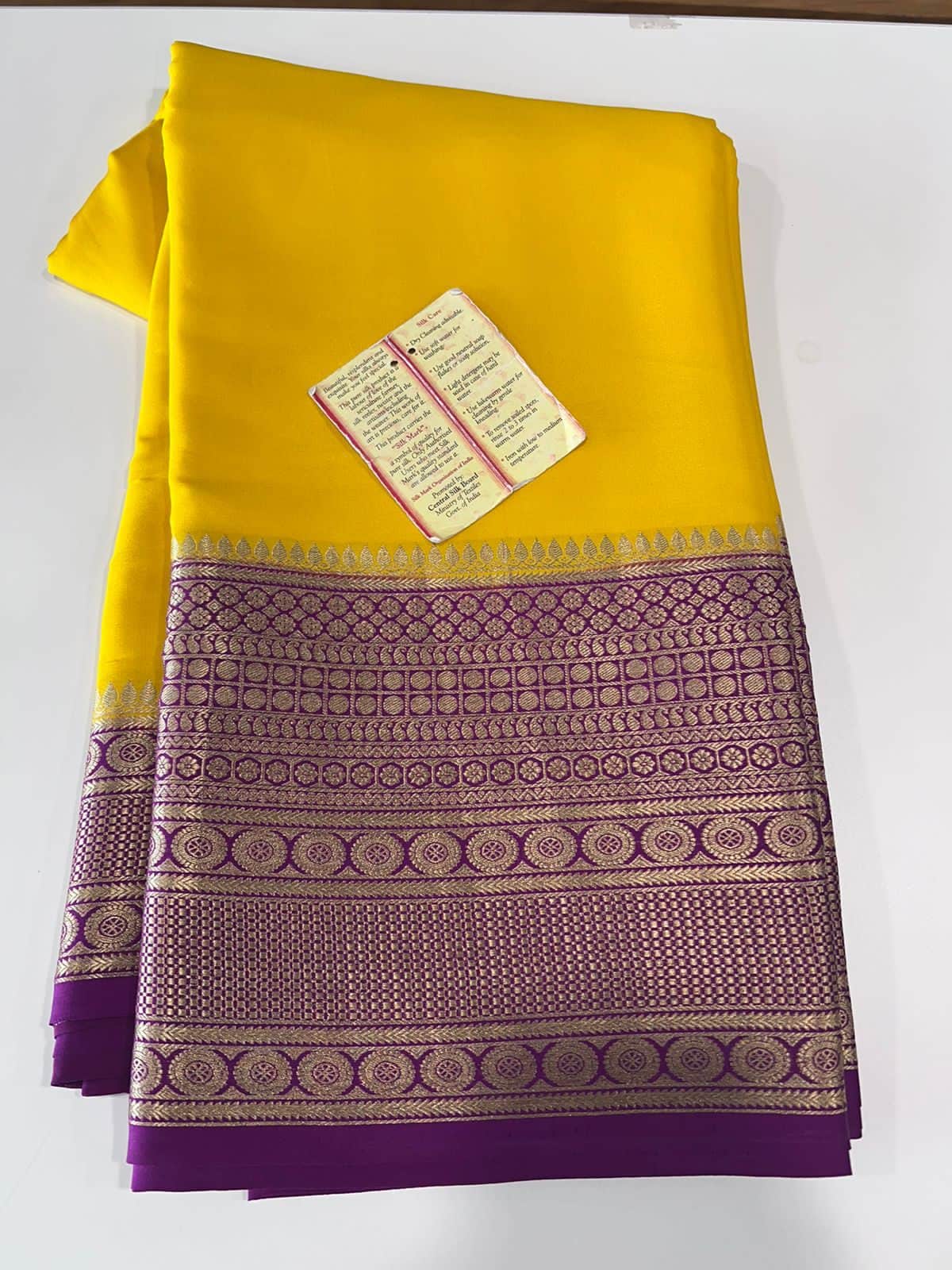 Beautiful Pure Mysoore Silk Indian Wedding Saree