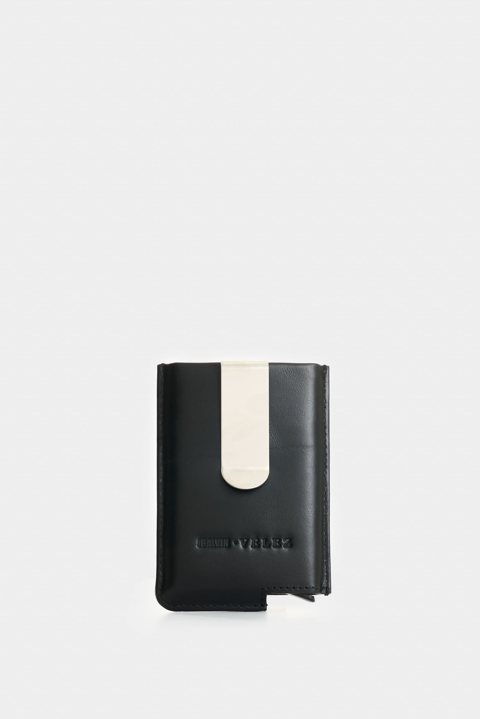 Miniwallet leather document holder for men