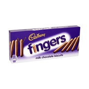 Cadbury Dairy Milk Fingers Chocolate Covered Biscuits PMP 114g (UK)