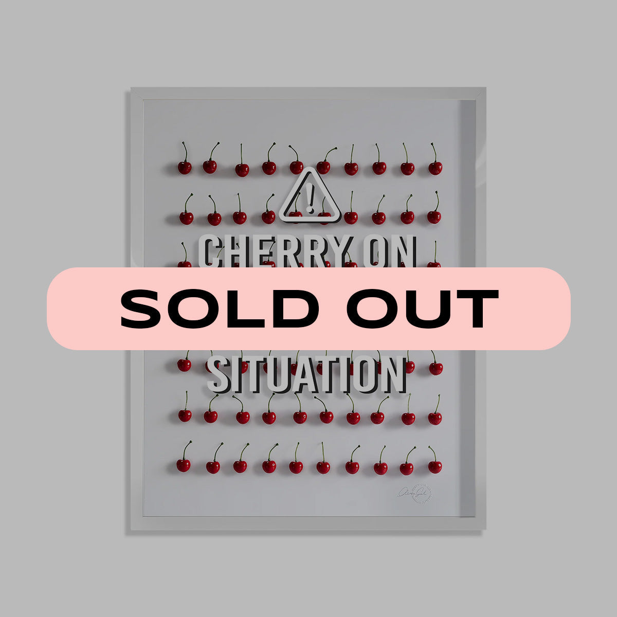Cherry On Top - Limited Edition 3D Art
