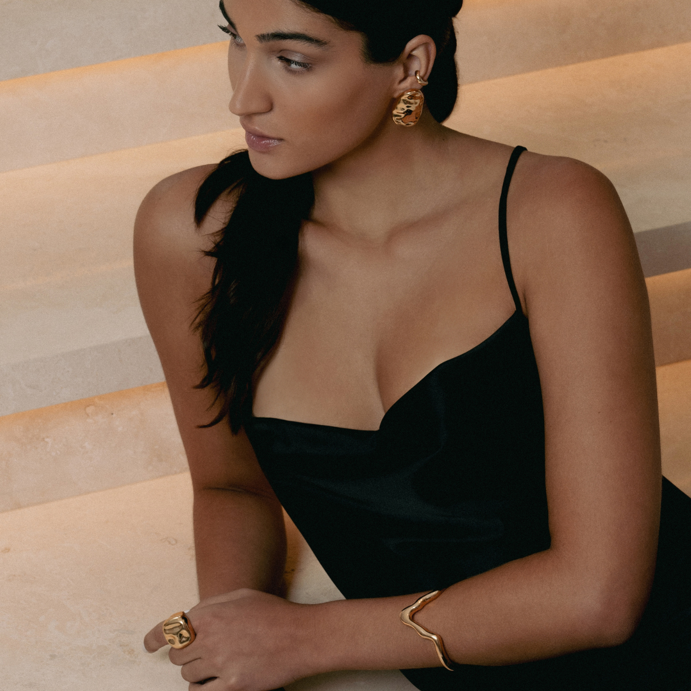 Claudia Gold Earrings