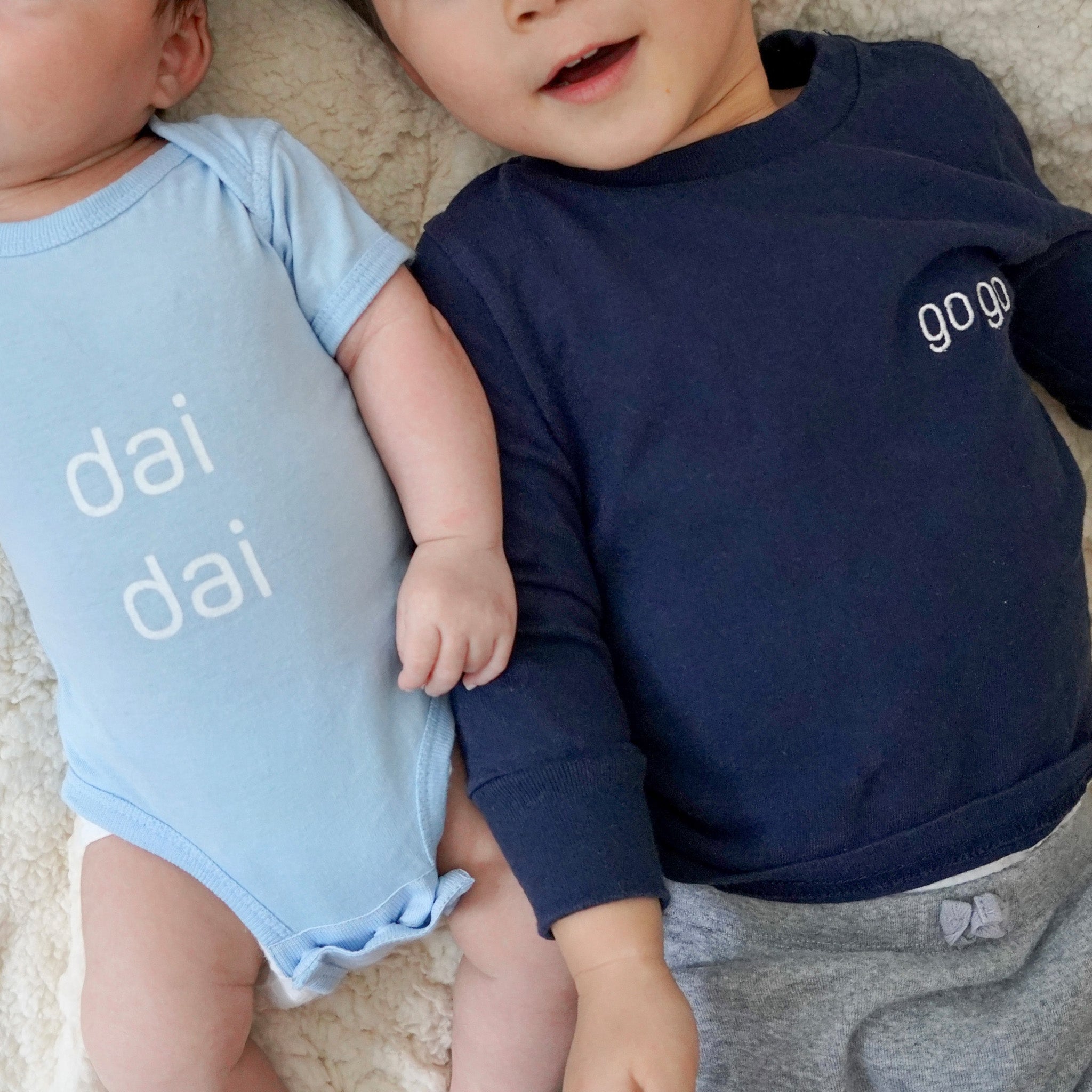 go go | Older Brother Long Sleeve Shirt (Toddler)