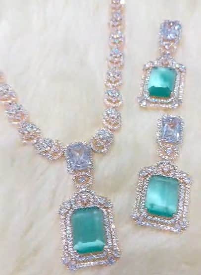 Dazzling Exquisite American Designer Diamond Set