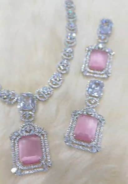 Dazzling Exquisite American Designer Diamond Set