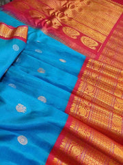Designer Gadwal Pure Silk Saree