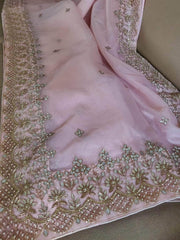 Designer Georgette Organza Saree