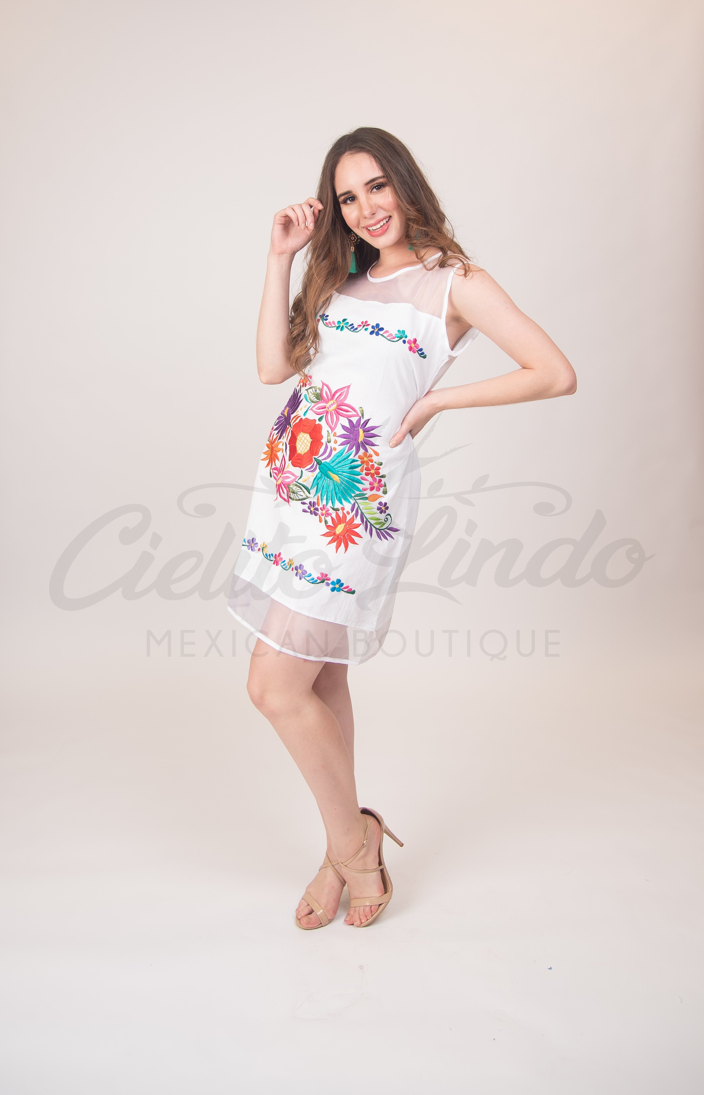 Teresa Dress White