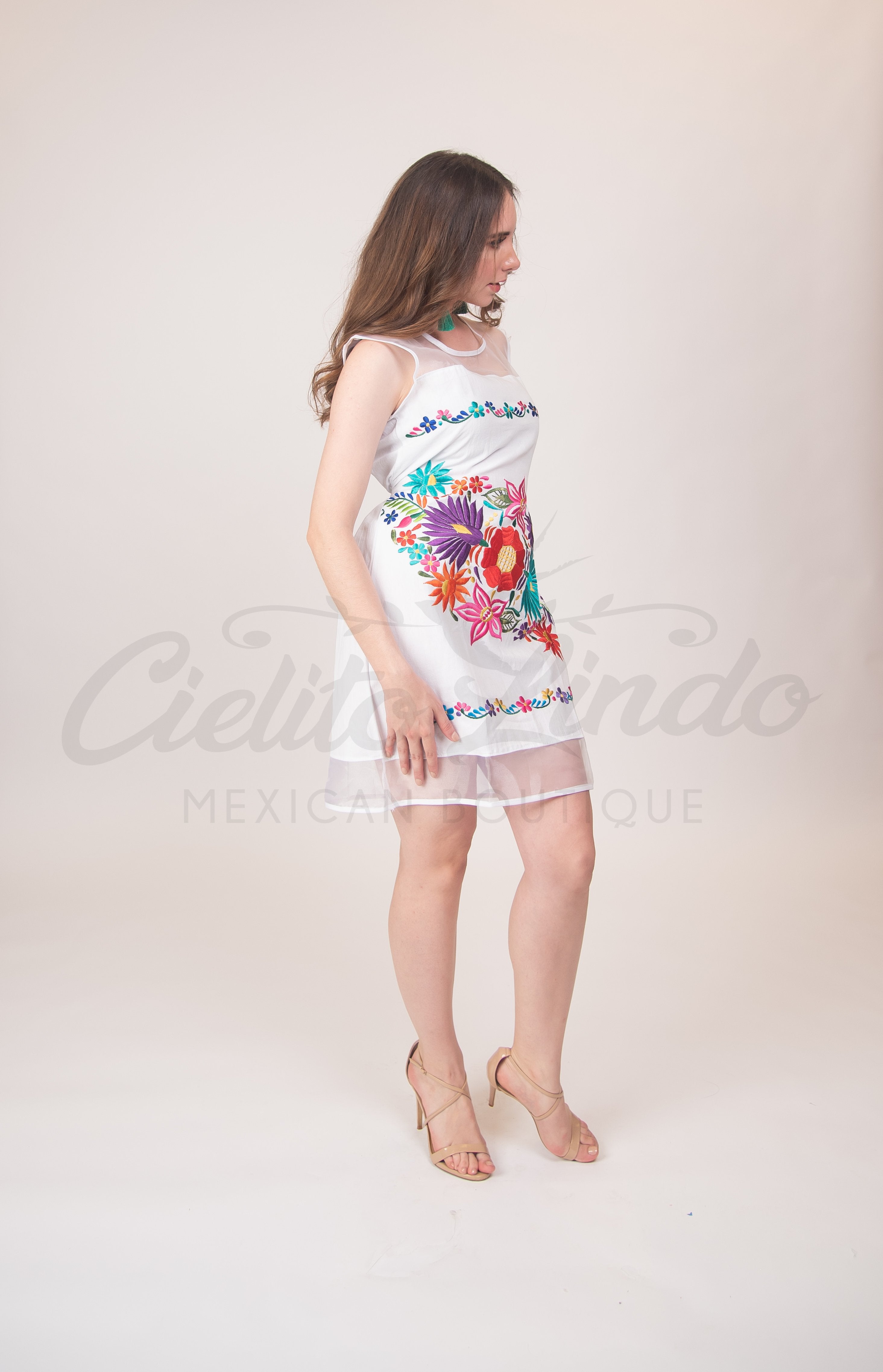 Teresa Dress White