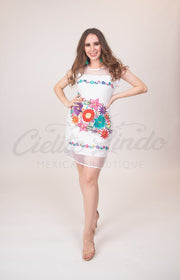 Teresa Dress White