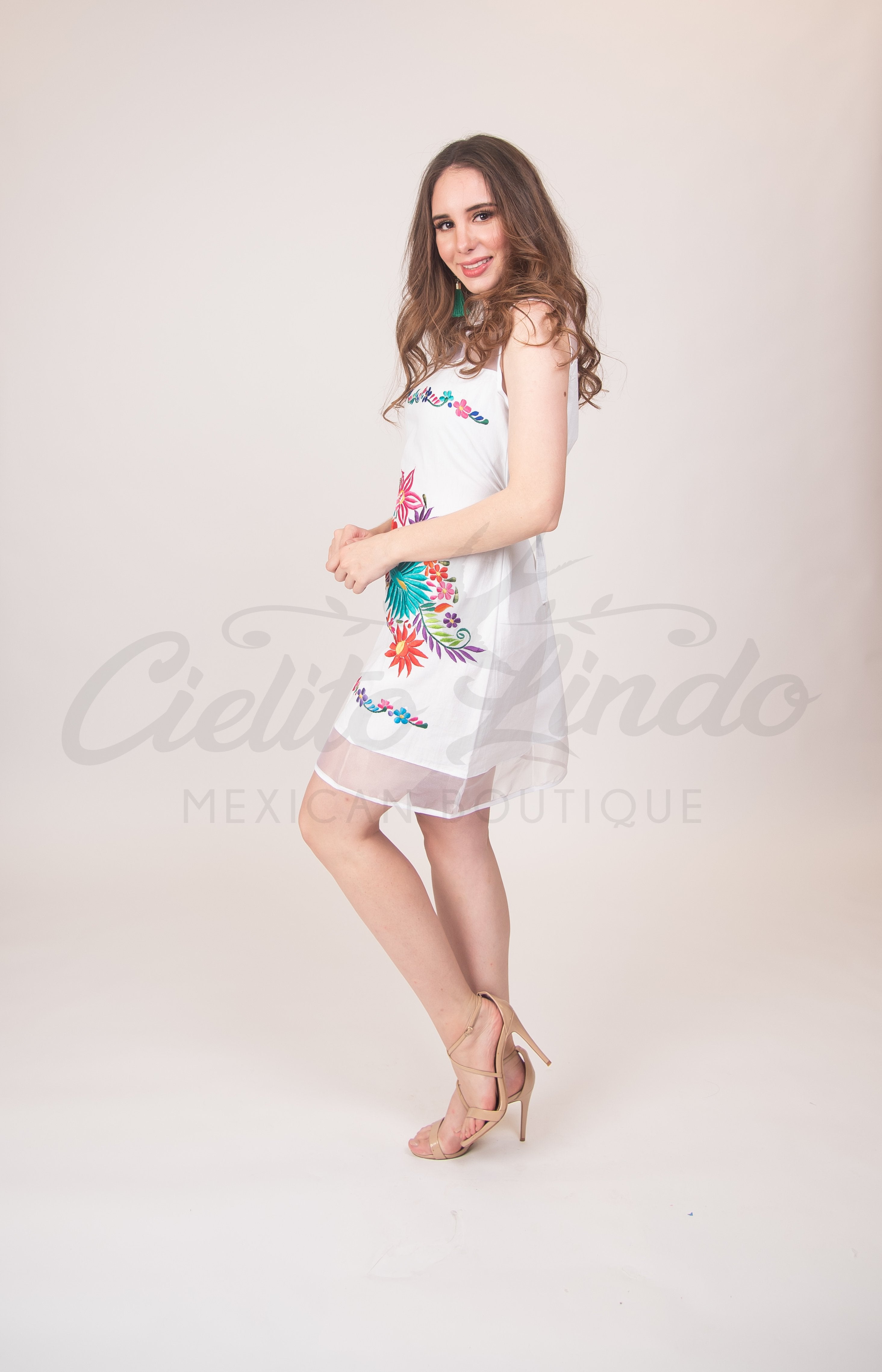 Teresa Dress White