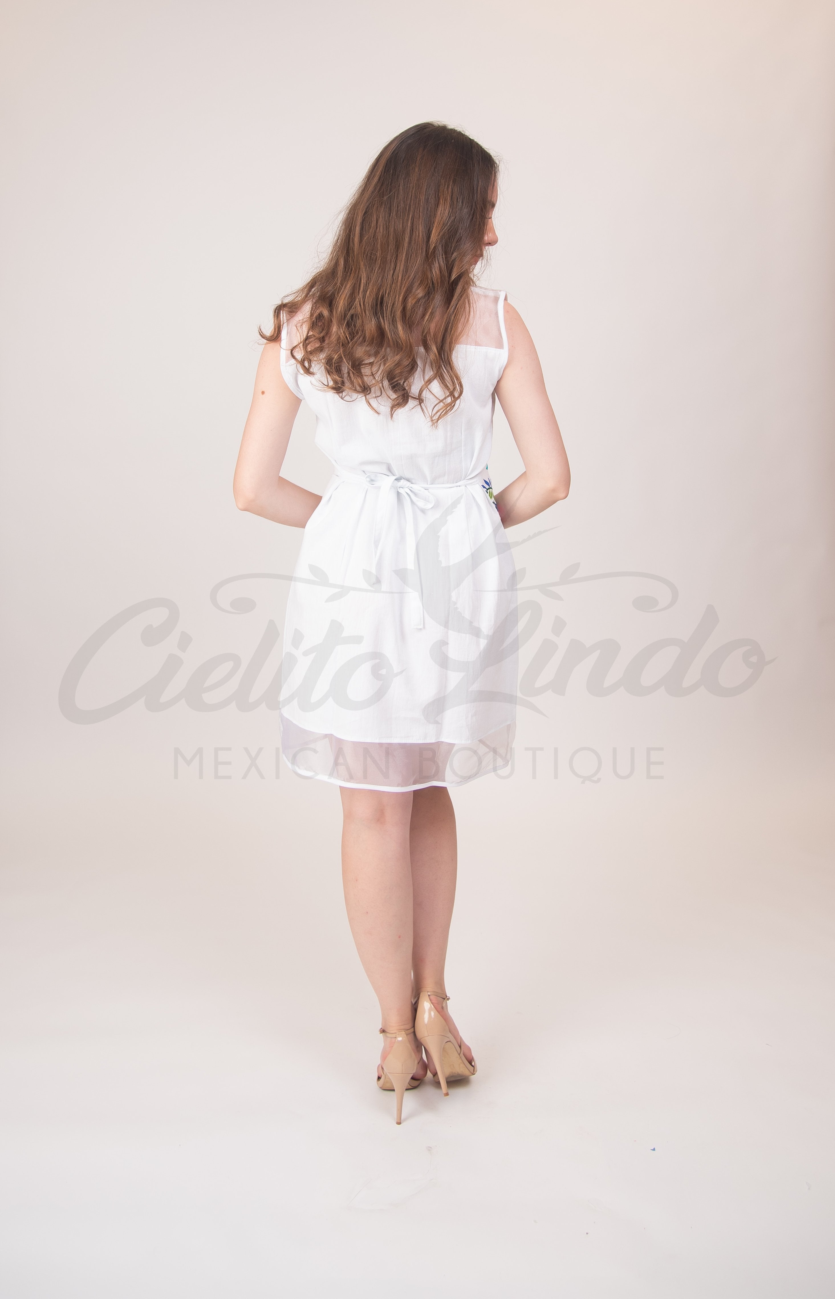 Teresa Dress White