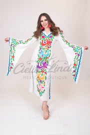 The Majestic Maxi Dress White