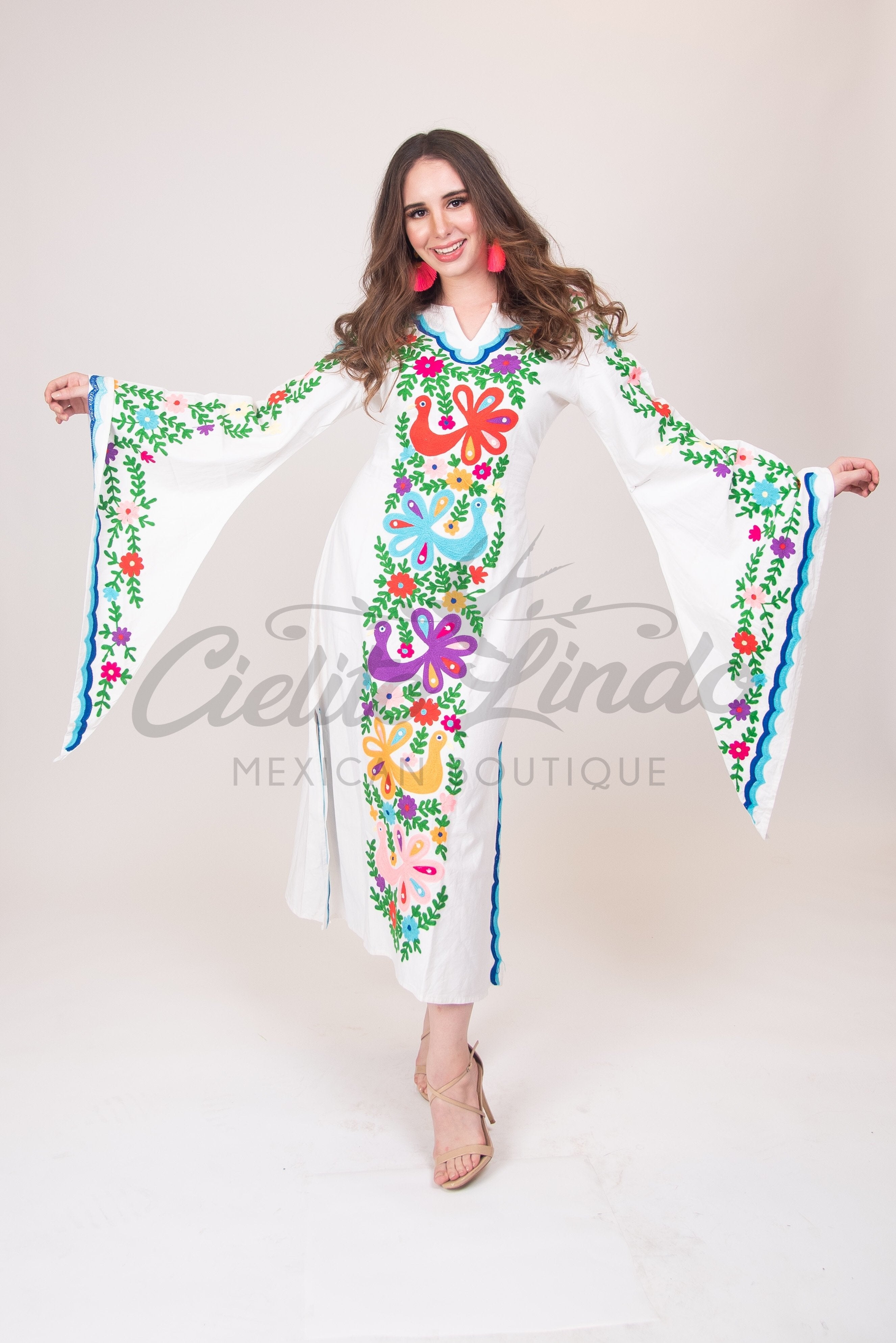 The Majestic Maxi Dress White