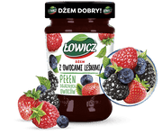 Lowicz Jam Forest Fruits (Owoce Lesne) 280g