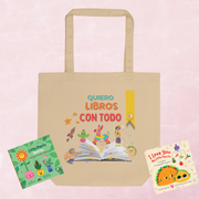 Tote Bag! Quiero Mis Libros Con Todo