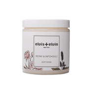 elvis+elvin Peony & Patchouli Body Scrub with Dead Sea Salt 300ml