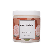 elvis+elvin Rose & Litchi Body Scrub with Dead Sea Salt 300ml