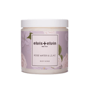 elvis+elvin Rose Water & Lilac Body Scrub with Dead Sea Salt 300ml