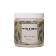 elvis+elvin Sage & Sea Salt Body Scrub with Dead Sea Salt 300ml