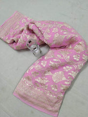 Exclusive Banarasi Chiffon Khaddi Georgette Silk Saree