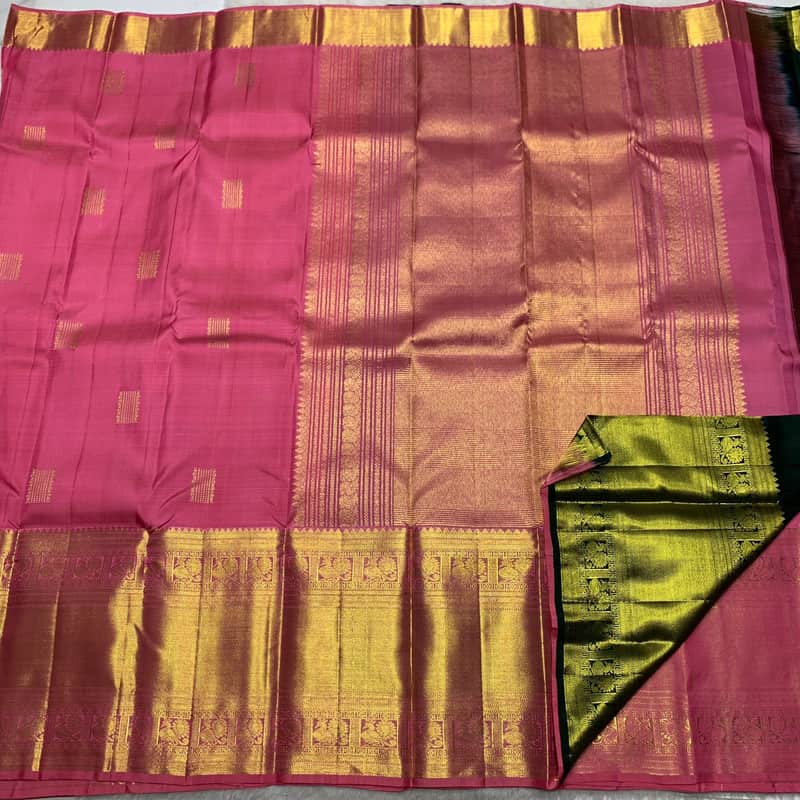 Exclusive Handwoven Pure Kanchipuram Silk Saree