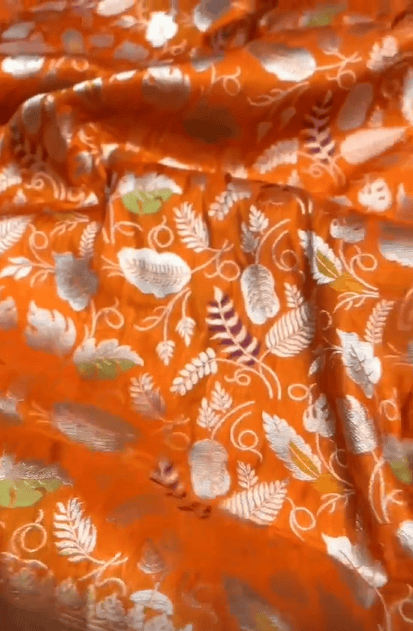 Exclusive Pure Banarasi Soft Meenakari Weaving Katan Silk Saree
