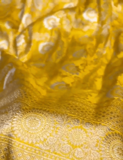 Exclusive Pure Banarasi Soft Meenakari Weaving Katan Silk Saree