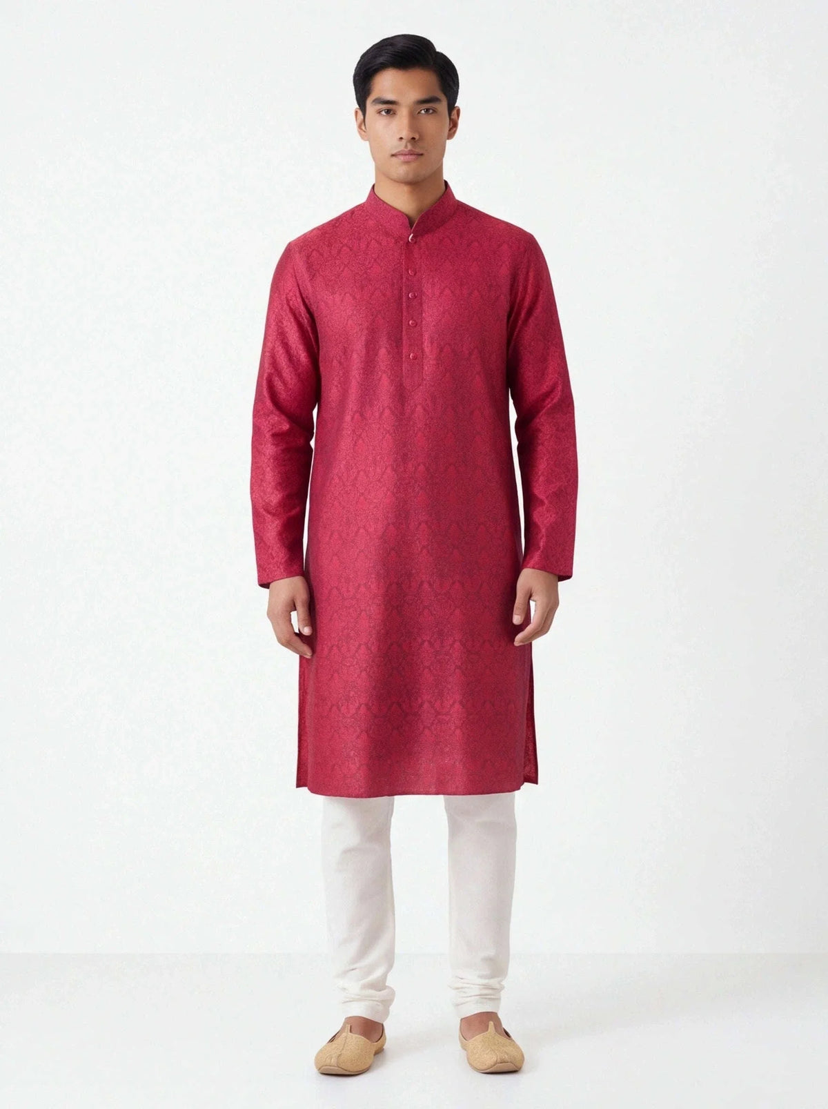 Cotton silk Kurta set