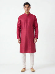 Cotton silk Kurta set