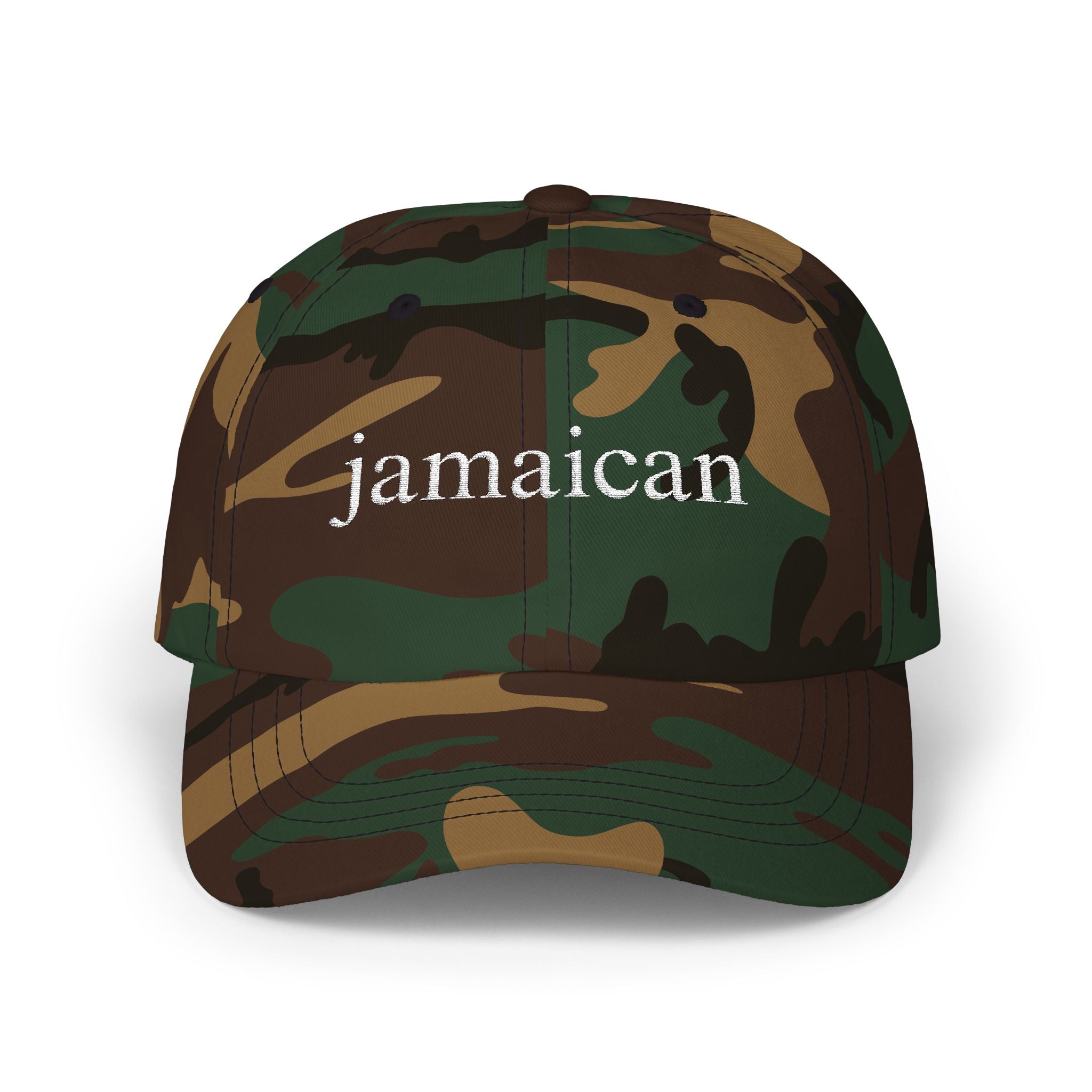 Jamaican Embroidered Dad Hat