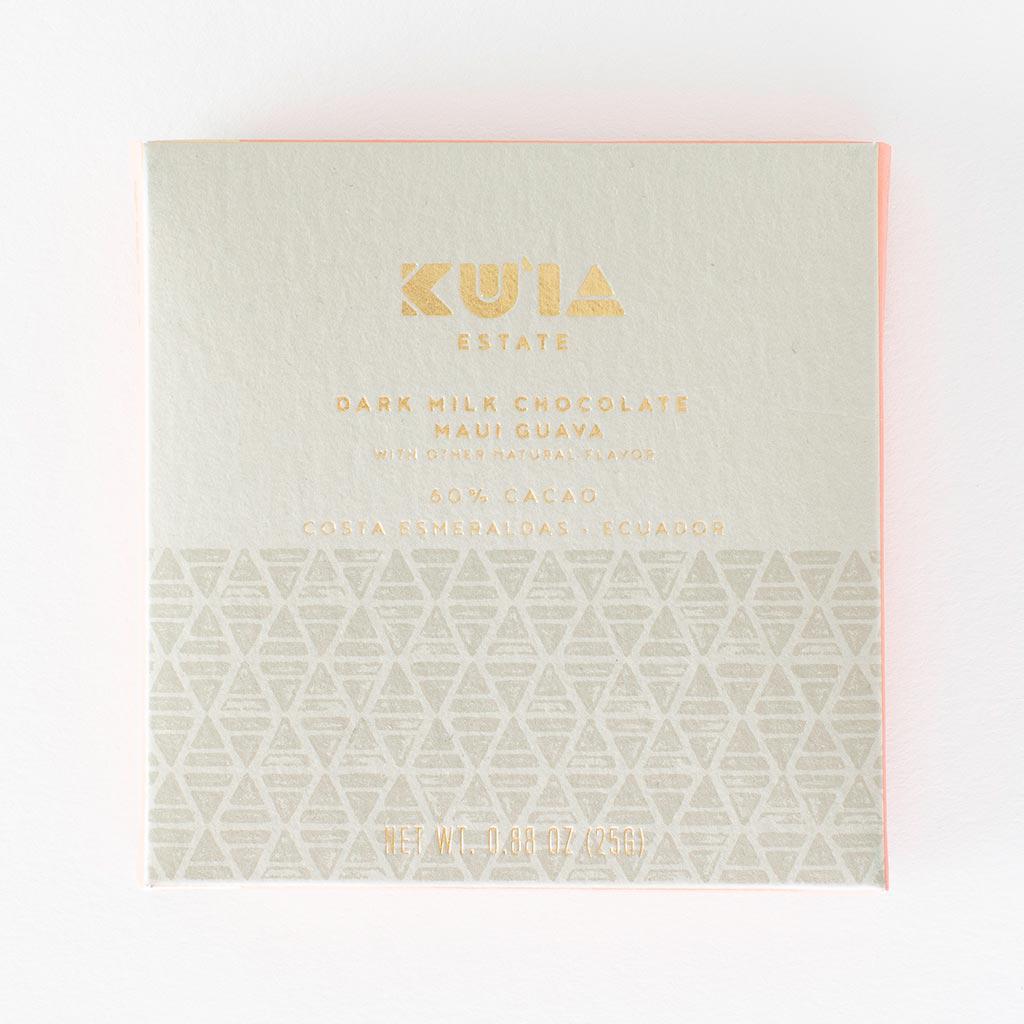 Guava Dark Milk Chocolate Bar
