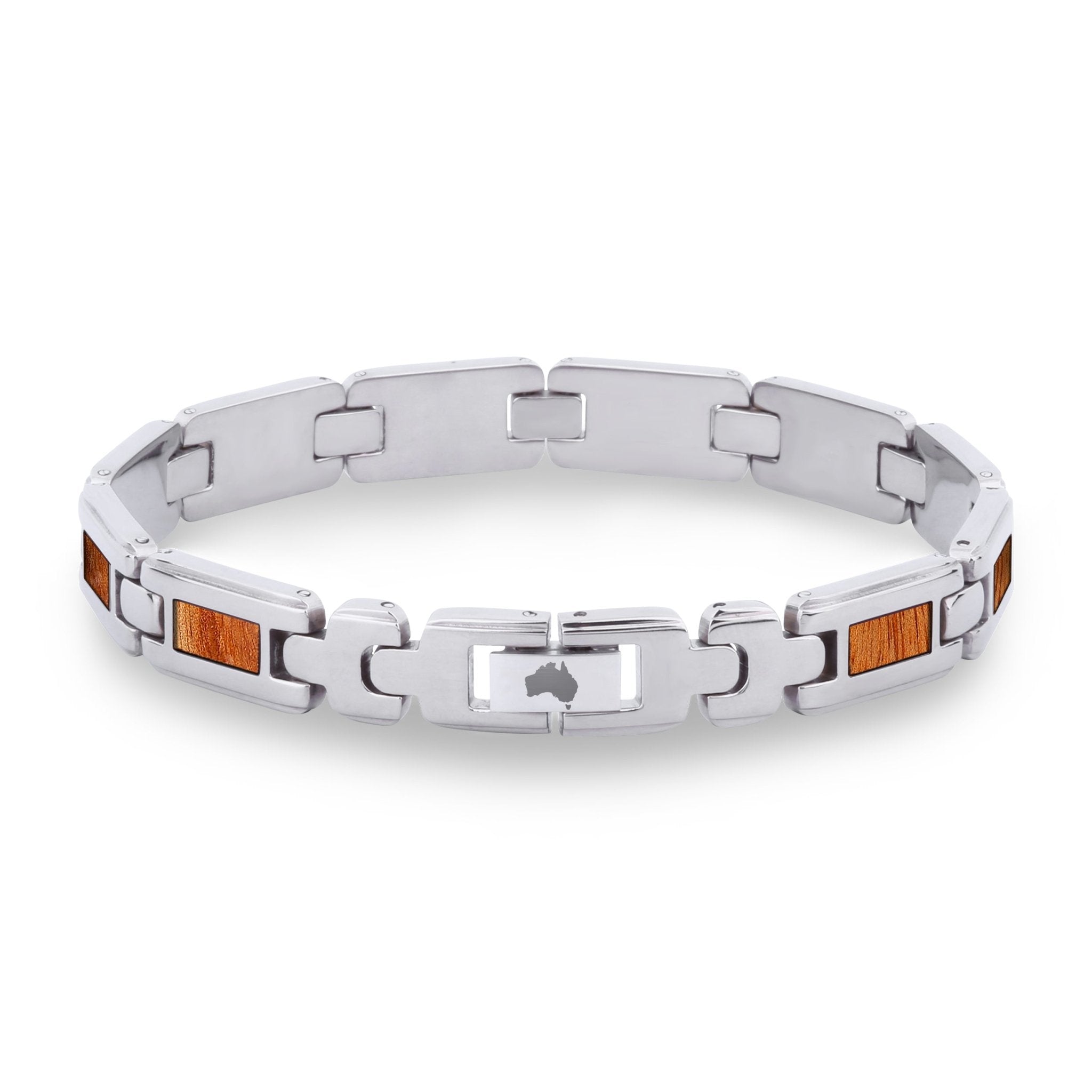 Gum Burl Men's Link Bracelet