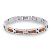 Gum Burl Men's Link Bracelet