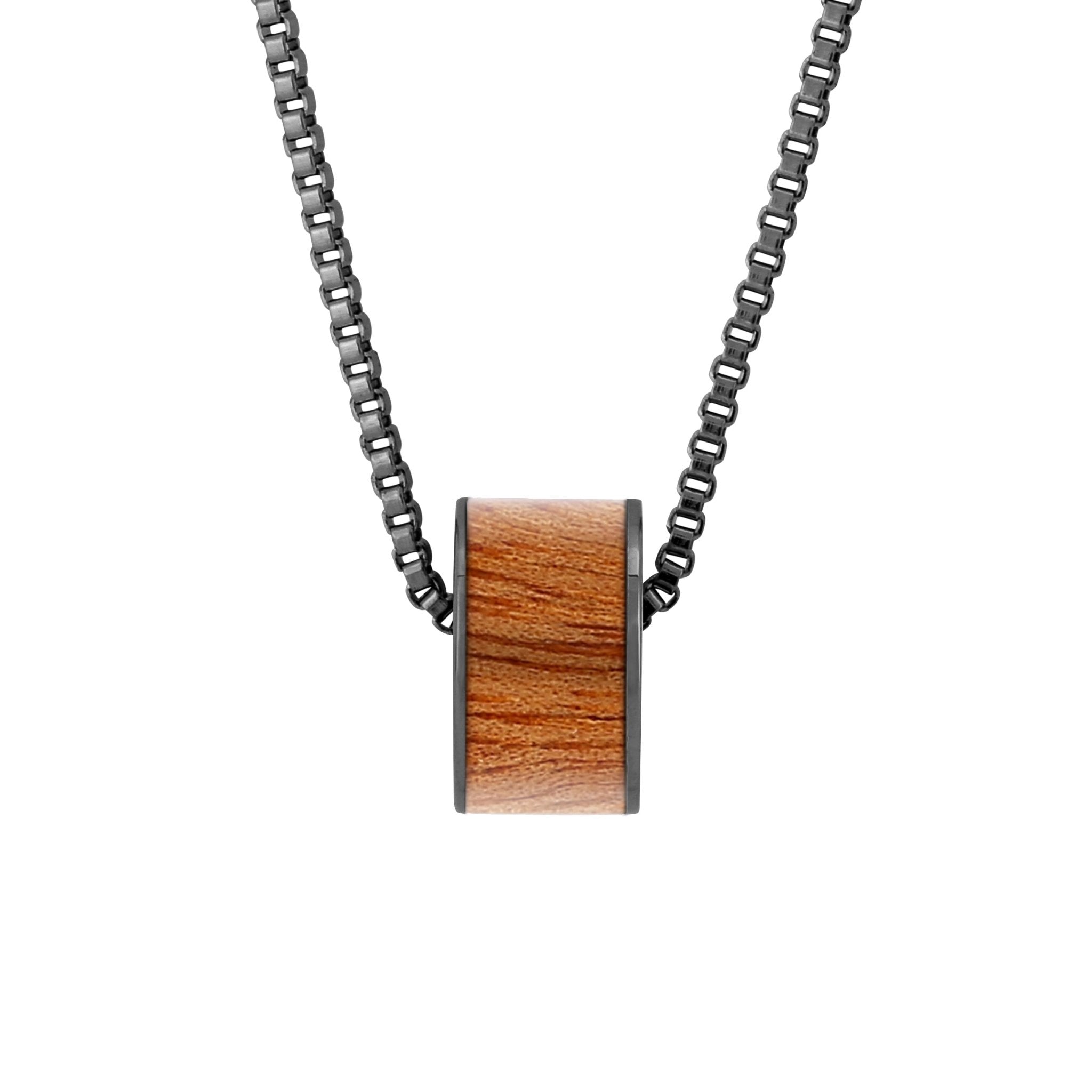 Gum Burl Wide Barrel - Gunmetal