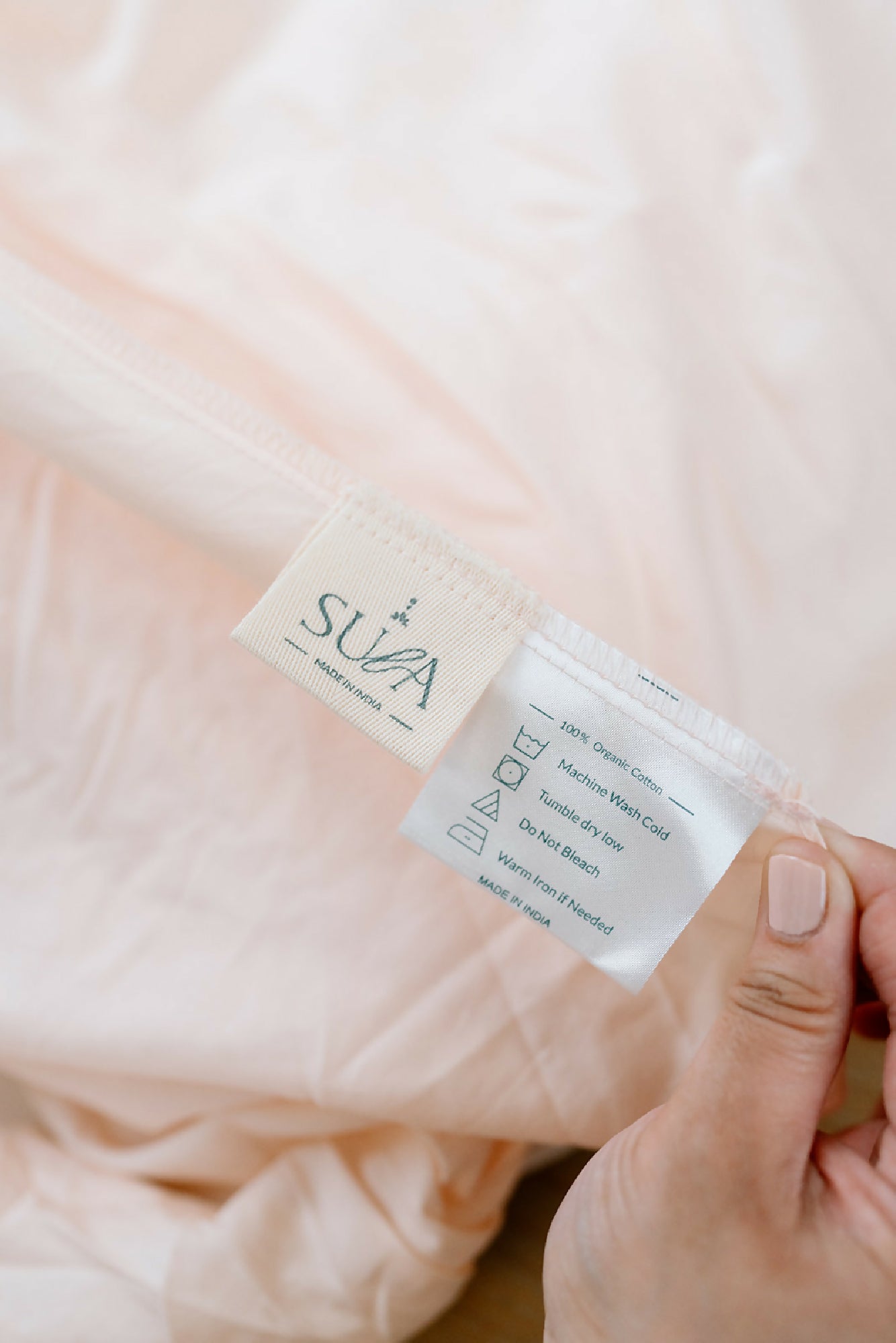 Organic Cotton Sheet Set Jaipur Pink