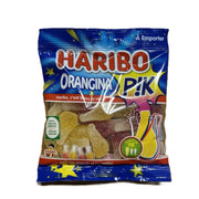 Haribo Orangina PIK – Fizzy Fruit-Flavored Gummy Candy 120g Bag (France)
